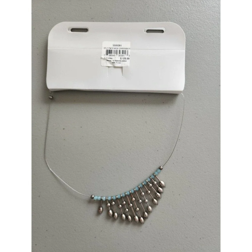 NWT Swarovski Crystallized 5500391 Necklace Blue - Picture 8 of 9